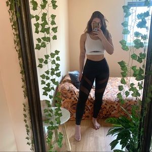 JFit Activewear Grey Mesh Leggings